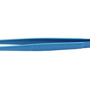 single-use bipolar forceps, sterile, straight model, tip angled, length 155 mm