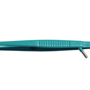 single-use bipolar forceps, straight, 200 mm, tip 1,0 mm, with irrigation, sterile