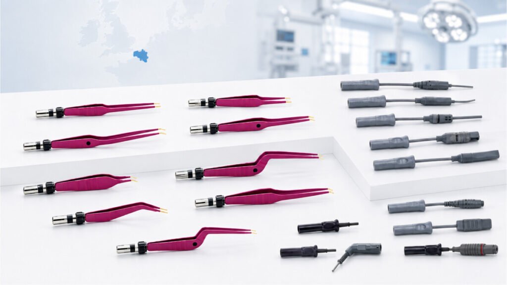 Nonstick Forceps with Cable Belgium