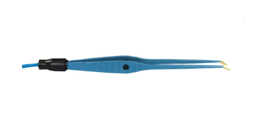 Standard Single Use Straight Bipolar Forcep Angled tip