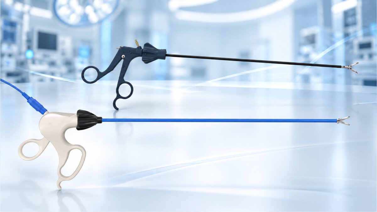 Bipolar Laparoscopic Grasping Forceps